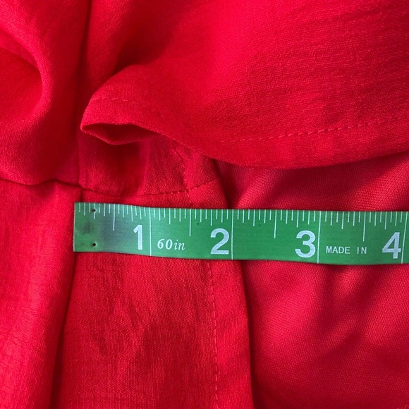 Onetheland Romper Womens Sz M Red Sweetheart‎ Tank Lace Up Corset Back Shorts - Picture 10 of 10